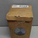 Highland Cow Stuffed Animal with Mooing Sound, 10 inch, Cuddly Farm Cow Toy for Boys Girls Gift Decoration (Grey)