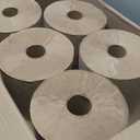 AmazonCommercial 1-Ply Kraft 7.9' Hard Roll Paper Towels (SOFI-011) Bulk for Business |Made from 100% Recyclable Material |Compatible with Universal Dispensers|800 feet per Roll (6 Rolls)