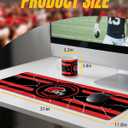 Football Fan Coffee Mug Cup and XL Gaming Mouse Pad Set Kansas City Desk Mat Themed Merch Shop Men Women Sport Stuff Gear Apparel Chiefs Team Decor Dad Boyfriend Bf Birthday Cool Christmas Xmas Gift