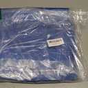 50 Pack Disposable Meat Lug Liners Heavy-Duty 22" x 21" Poly Tub Liners 2.5 Mil Food Basket Bags for Meat Processing, Mixing & Transport Storage Flat-Open Plastic Bag for Easy Cleanup(Blue)