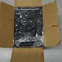 Tbestmax Qtip Holder Dispenser 3-Section Clear Cotton Swab/Pad/Ball Holder Container 3 Grids Bathroom Organizer Jar Cosmetics Storage for Vanity(Green)