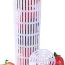 Fruit Infuser For 64 Oz Wide Mouth Mason Jar Pitcher Tea Infuser For 2 Quart Water Pitcher Food Grade Mesh Filter For Fruit Infused Water, Iced Tea, Lemonade, Mint Water, Cocktail, Cold Brew