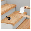 Clear Non Slip Stair Treads for Wooden Steps Indoor 15 Pack 4" x 28" Pre-Cut Anti Slip Stair Strips for Wood Stairs, Grip Tape Transparent Step Tread Grips for Dogs Kids and Pets, Waterproof