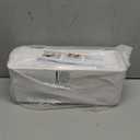 Power Strip Cover Box - Effectively Baby Proofs Power Strip with Patented Dual Lock. Convenient Side Openings for Cords & Cables. Protects Small Hands & Fingers (White)