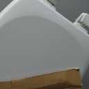 Mayfair Linden Slow Close Toilet Seat, Non Slip Heavy Duty Wood, Easy Install, Made in USA, Elongated, White, 4 Pack