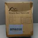 Umbrauto Air Mattress for 6-6.5ft Full Size Truck Bed, Inflatable Pickup Airbed with Pump, Tent Camping Sleeping Pad for Outdoor Travel (Black)