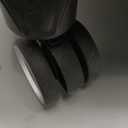 SHOWKOO Luggage Sets 3 Piece Softside Expandable Lightweight Durable Suitcase Sets Double Spinner Wheels TSA Lock Black (20in/24in/28in)