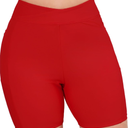 Women's 7" Plus Size Cross High Waisted Board Shorts with Side Pockets Boyshorts Swimsuit Bottoms, XXL