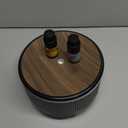 Diffusers for Essential Oils Large Room with Remote, 500ml Aromatherapy Diffuser, 7 Colors Changed Black