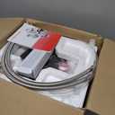 Mini Tank Water Heater Electric 2.5 Gallon Under Sink Instant Hot Water Heater with LED Dsiplay,T&P Valve,3-Way Diverter,110V 120V Point Of Use Water Heaters for Kitchen RV Bathroom White