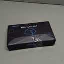 Womier Pudding Keycaps, PBT Shine Through Keycaps 165 Keys Set Custom Key caps Set OEM Profile, Universal Compatiability for 100%, 75%, 65%, 60% Keyboard-Black