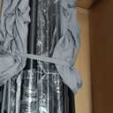 15ft Large Patio Umbrellas with Base Included, Outdoor Double-Sided Rectangle Market Umbrella with Stand, Outside Umbrellas for Poolside Lawn Backyard (Grey)