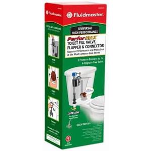 Fluidmaster Performax Fill Valve And Flapper Kit Plastic