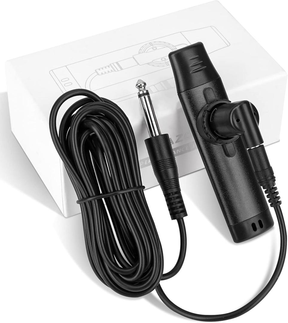 Metal Electric Kazoo with Pickup(Electric Black)