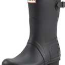 Hunter Original Short Back Adjustable, Black, Size 9 M