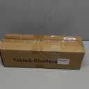 24 Inch Realistic Snowy Tabletop Christmas Tree PE&PVC Branches Small Christmas Tree with 50 Warm White & Colored Lights Battery Red Berries Pine Cone Indoor Home Table Christmas Decorations (Cyan)