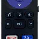 ONN Roku Soundbar Replacement Remote 100002421 with DSY Netflix Hulu Vudu, (6900 ONN ROKU)