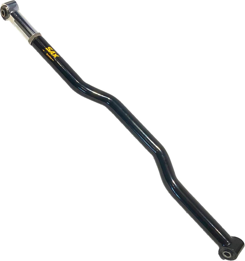 Adjustable Track Bar for 0–6" Lift, Fits 2007–2018 Jeep Wrangler JK 2-Door & Unlimited (4-Door), Heavy Duty Steel Suspension Track Bar, Black