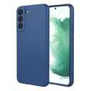 VNWIOEA case for Galaxy S21FE 5G Samsung S21FE 5G Liquid Silicone TPU Phone case, Stylish, Soft, Scratch Resistant, Ultra-Thin Shock-Absorbing Protective case,for Samsung Galaxy S21FE 5G(Navy Blue)