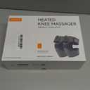 IKEEPFIT Cordless Knee Massager with Heat Vibration for Pain Relief, MAXwarm 4.0[2026 Upgraded] - Electric Heated Knee Brace with 5 Heat Levels and 3 Massage Mode, Gifts for Men Women (Grey, Pair)