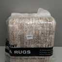 8x10 Area Rugs Living Room: Washable Large Neutral Brown Rug Abstract Soft Modern Stain Resistant Indoor Floor Non-Slip Carpet for Bedroom Nursery Kids Office Playroom Dining Room Under Table Home