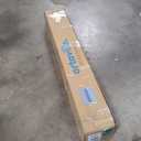 66" Floating Mantel Shelf - Modern White Fireplace Mantel with Matte Lacquer Finish for Living Room Elegance (66", White)