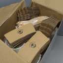 KTOB [100 pack] 12 oz Compostable Coffee Cups with Lids, Kraft Sleeves and Wooden Stirrer Sticks, Eco Friendly Disposable White Paper Cups Combo for Hot Beverage