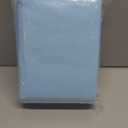 Bed Pads Washable Waterproof 34" x 36", 2 Pack Reusable Chuck Pads Incontinence Underpads Sheet Protector, Pee Pads for Adults, Elderly, Kids, Toddler and Pets, White and Blue