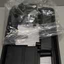 Goovilla 3 Tier Rolling Utility Cart Organizer with Removable Drawer, Stable and Sturdy Black Rolling Storage Carts with 2 Lockable Wheels for Bathroom, Kitchen, Snack, Craft, Makeup, Baby Essentials