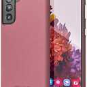 Crave for Galaxy S21 Case, Shockproof Protection Dual Layer Case for Samsung Galaxy S21, S21 5G (6.2 inch) - Berry