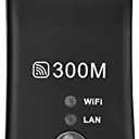 Mini 300M USB Repeater Amplifier AP Smart TV Network Adapter Convert to Ethernet with a RJ45 Port,Support WEP, WPA / WPS2, WPA-PSK / WPA2-PSK encryption