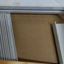 Window Air Conditioner Side Panels with Frame,Adjustable Extra Wide Air Conditioner Side Panels Fits Most 5,000-14,000 BTU Window AC Units,Window AC Side Panel Curtain Kit,2 Pack