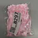 20 PCS Pink Bow Cake Toppers, Pink Ribbon Bows for Cake, Coquette Birthday Decorations for Baby Shower, Wedding, Bachelorette, Graduation, Engagement, Dessert Table, Easter Decorations