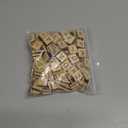 LSCQYYCC-200Pcs Magnetic Wooden Letter Bricks, Craft Letters - DIY Wooden Gift Decoration - Making Letter Coasters and Cross Games DIY Wood Gift Decoration - Making Alphabet Coasters