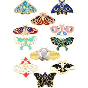 Maysing 10 Pcs Butterfly Needle Minder Magnetic Needle Keeper for Cross Stitch Butterfly Sewing Needles and Pin Holders for Embroidery Needlework, Needlework Accessories