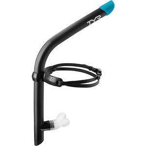 TYR Ultralite Elite Swim Snorkel - Adult Snorkeling Gear for Swimming Training - Ultra-Lightweight and Comfortable for Body Alignment Exercises