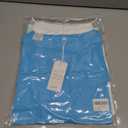 2 Piece Sets for Women Sleeveless Leaf Graphics Vest Top and Solid Color Wide Leg Long Pants Travel Outfits Lounge Set (Blue, XXL)