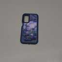 Plakill for Samsung Galaxy A15 5G Phone Case - Women Girls Cute Cover Girly Aesthetic Kawaii Unique Design Teens Purple Flowers Heavy Duty Shockproof Protective Case for Galaxy A15 5G 6.5 Inch