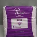 Poise Incontinence Pads & Postpartum Incontinence Pads, 6 Drop Ultimate Absorbency, Long Length, 42 Count, Packaging May Vary