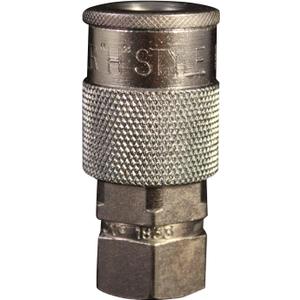 Milton S-1833 1/4" FNPT H Style Coupler