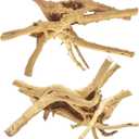 Natural Large Spiderwood Driftwood for Aquarium Decor Rptile Fish Tank Decoration Assort Branch 11-14'' 2 Pcs