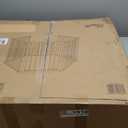 Extra Wide Baby Gate, 30" Tall 189" Wide Configurable Baby Gate Fireplace Safety Fence, Metal Pet Safety Playpen for Toddler/Pet/Dog Christmas Tree Fence (Whtie, 8-Panel)