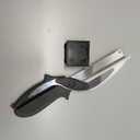 Cutting Board Scissors - 2 In 1 Stainless Steel Vegetable Scissors Cutting Board Knife, Dishwasher Safe, Safety Lock, Rust Resistant - Sharp Kitchen Scissors for Vegetables & Fruits