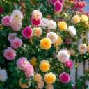 3 x 300 Mixed Color Climbing Rose Seeds for Planting Bush Perennial Shrub Heirloom Open Pollinated Flower Plant Seeds (EXP 05/09/29)