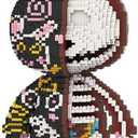 Animal Graffiti Skeleton Rabbit Micro Building Blocks Set8000PCS 55cm High Series Gift for Adults and Kids