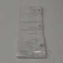 Titanker Waterproof Fabric Shower Curtain Liner Washable, Cloth Shower Liner with Magnets, White Shower Liner Soft Fabric, Lightweight Shower Curtain Liner, 70x72 Inches