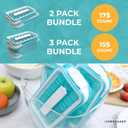ICEBREAKER POP 2.0 2024: Make And Serve Ice Without Ever Touching The Ice | The Sanitary Silicone Ice Cube Tray for Freezer | Patented Ice Trays for Freezer | This Ice Cube Maker Makes 18 Cubes, 2-pack