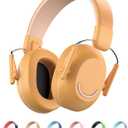 Link Dream Ear Protection Ear Muffs for Kids Toddler Noise Cancelling Reduction SNR 30dB for Show, Concert, Events, Fireworks (Orange)
