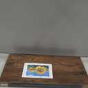 12 Inch Deep Floating Shelves, 24 x 12 Floating Shelf for Books, Rustic Wood Deep Wall Shelves for Home Storage & Display, 2" Thicked Shelves for Kitchen, Living Room, Bedroom, Rustic Brown, 1 Pack