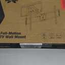 USX Mount Full Motion TV Wall Mount for Most 42-90 inch Flat Screen/LED/4K, TV Mount Bracket Dual Swivel Articulating Tilt 6 Arms, Max 16" Wood Studs, VESA 600x400mm, Holds up to 132lbs